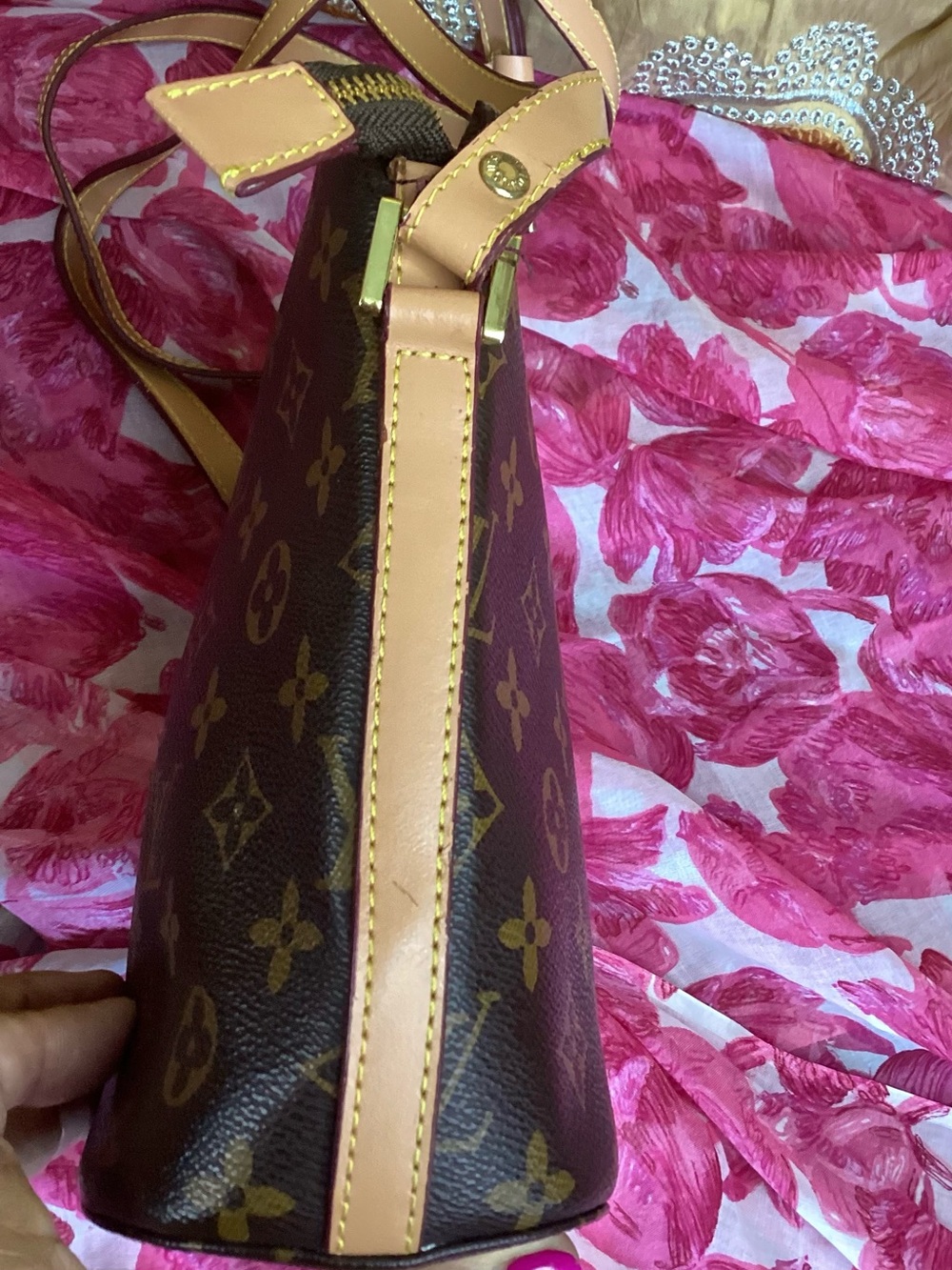 Vintage Louis Vuitton Monogram Druot Crossbody Bag Model M51290 EUC - Picture 7 of 16